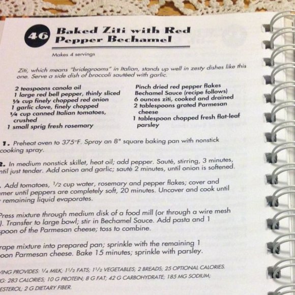 Weight Watchers Slim Ways with Pasta cookbook - Picture 5 of 10